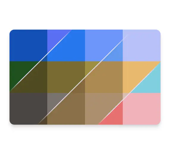 Color simulation preview